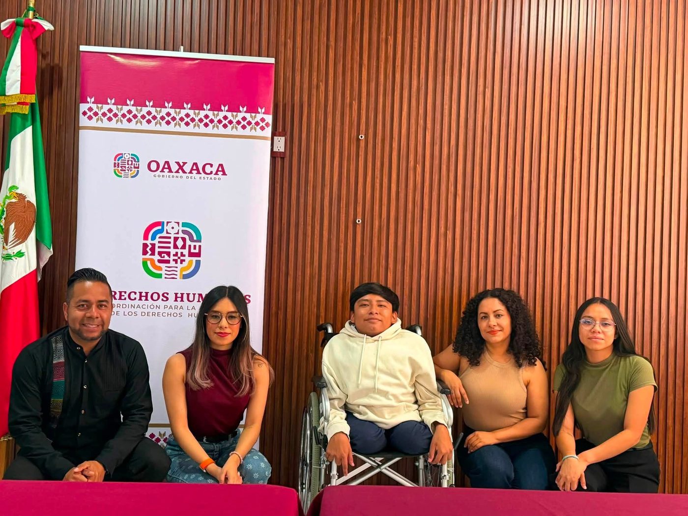 Participación en un evento de la Coordinación para la Atención de los Derechos Humanos de Oaxaca